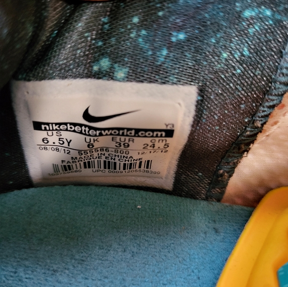 Kobe 8 System Area 72 Allstars, Nike, size 6.5y, used, not in original box - Picture 8 of 8